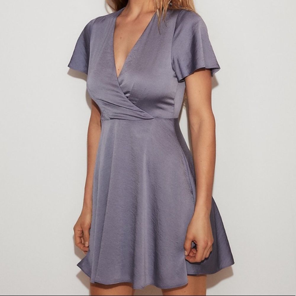 Express Blue Dress